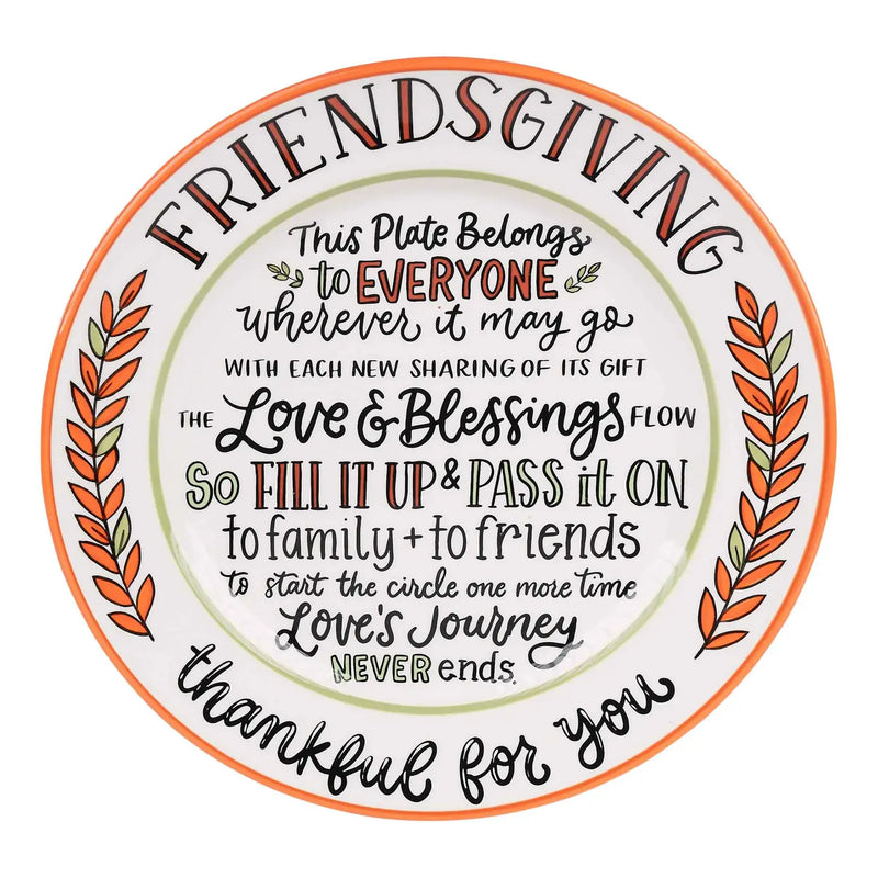 The "Friendsgiving" Plate