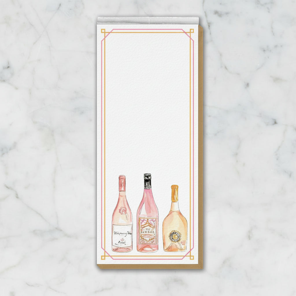 The "Rose Bottles" Notepad