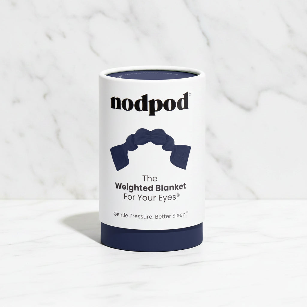 The "Weighted Sleep Mask" by nodpod
