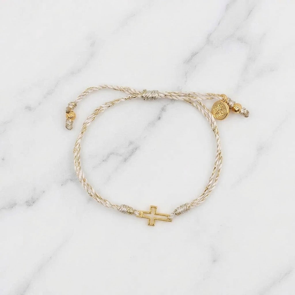The "Filled by Faith" Bracelet by My Saint My Hero