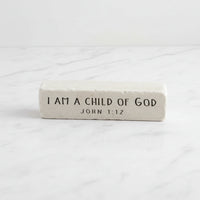 The "Quarter Block" Scripture Stone Art