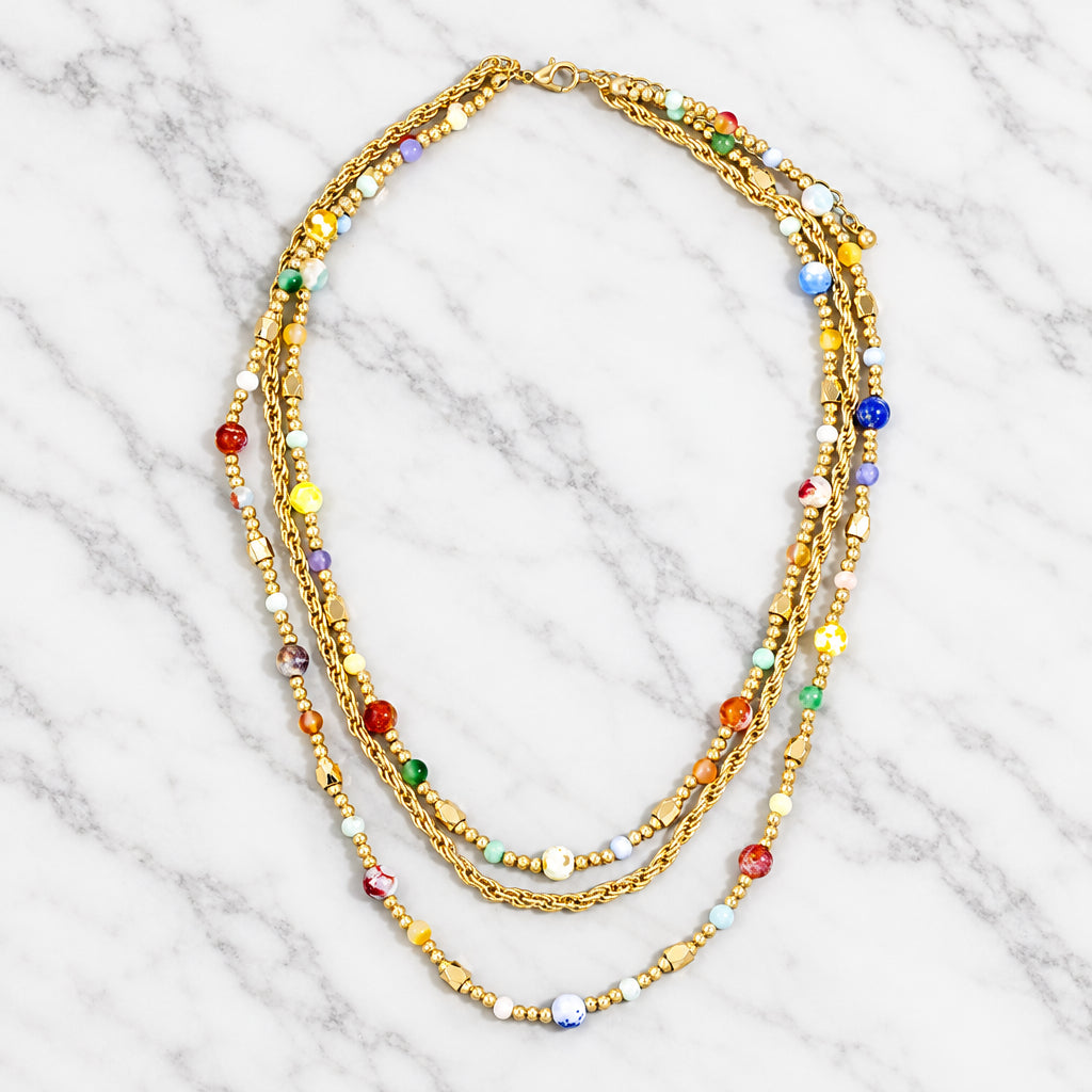 The "Beaded Blend" Necklace