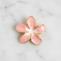 The "Floral Enamel" Hair Clip