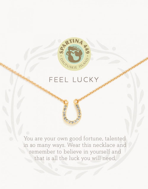 The "Feel Lucky” Sea La Vie Necklace by Spartina 449