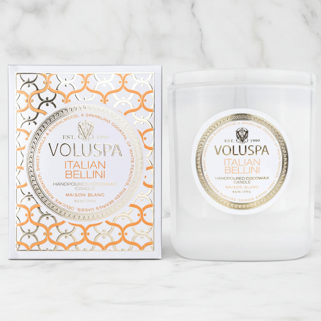 The "Italian Bellini" Collection by Voluspa