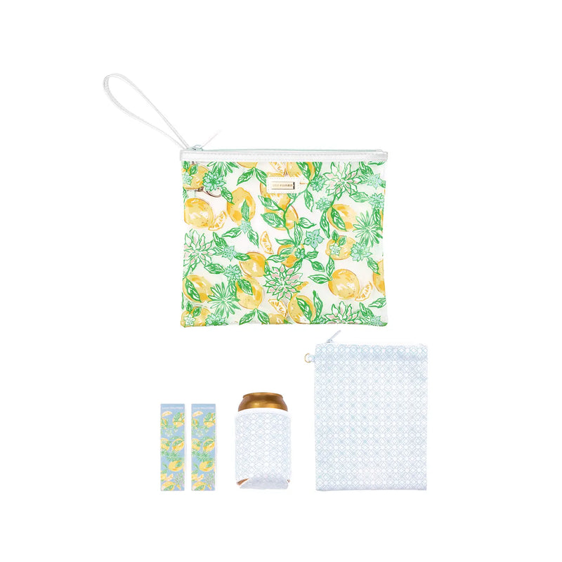 The "Make Lemonade" Beach Day Set by Lilly Pulitzer