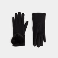 The "Heart Pom" Touchscreen Gloves