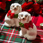 The "Holiday Hounds" Salt and Pepper Shakers