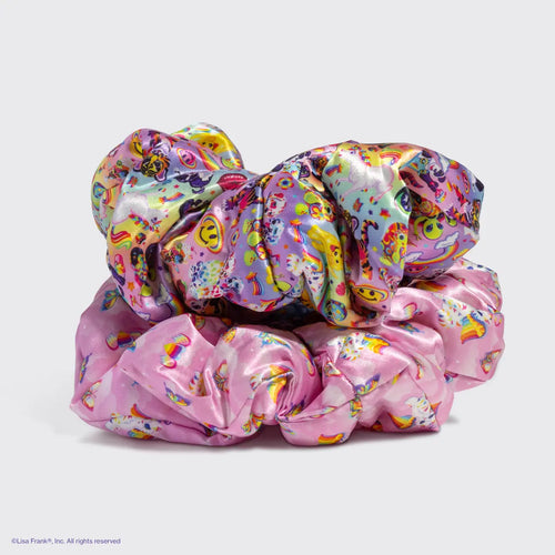 The "Lisa Frank X Kitsch" PillowScrunchies®