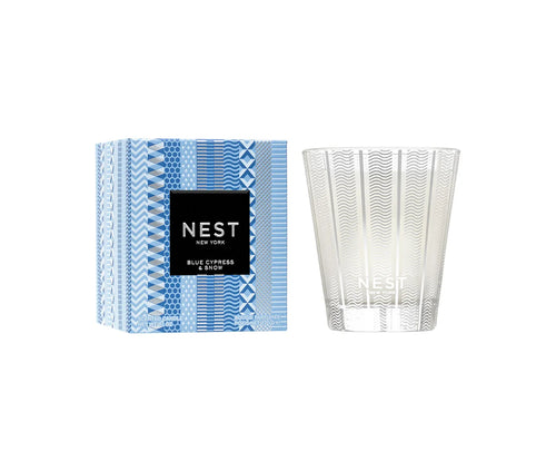 The "Blue Cypress & Snow" Collection by NEST New York