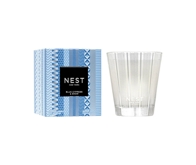 The "Blue Cypress & Snow" Collection by NEST New York