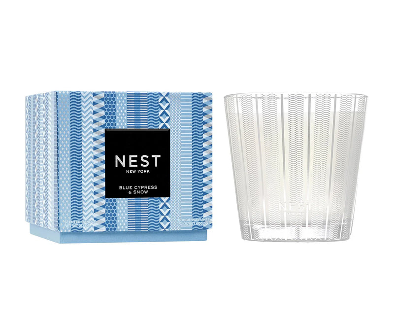 The "Blue Cypress & Snow" Collection by NEST New York