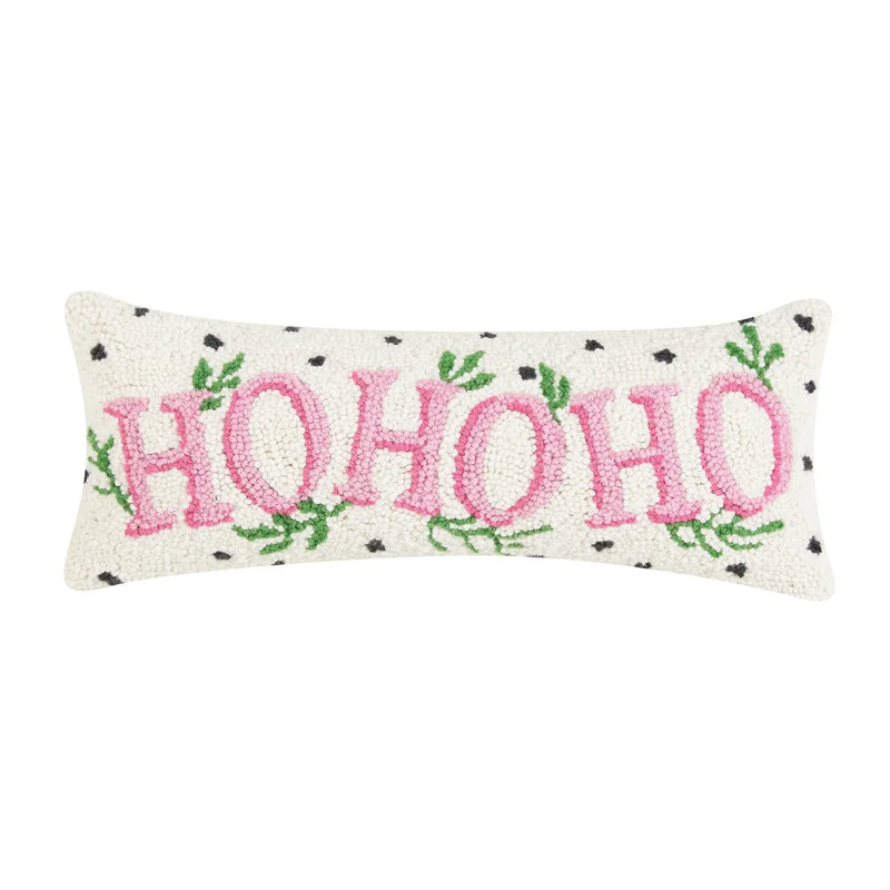 The "Ho Ho Ho" Hook Pillow