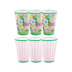 The "Pool Cups" by Lilly Pulitzer