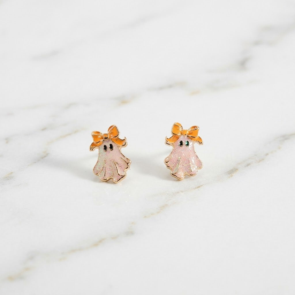 The "Glitter Ghosty" Earrings