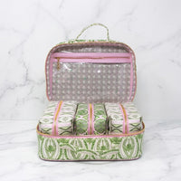 The "Palm Stripe" Toiletry Case by Lilly Pulitzer