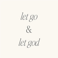 The "Let Go and Let God" Bracelet by MantraBand