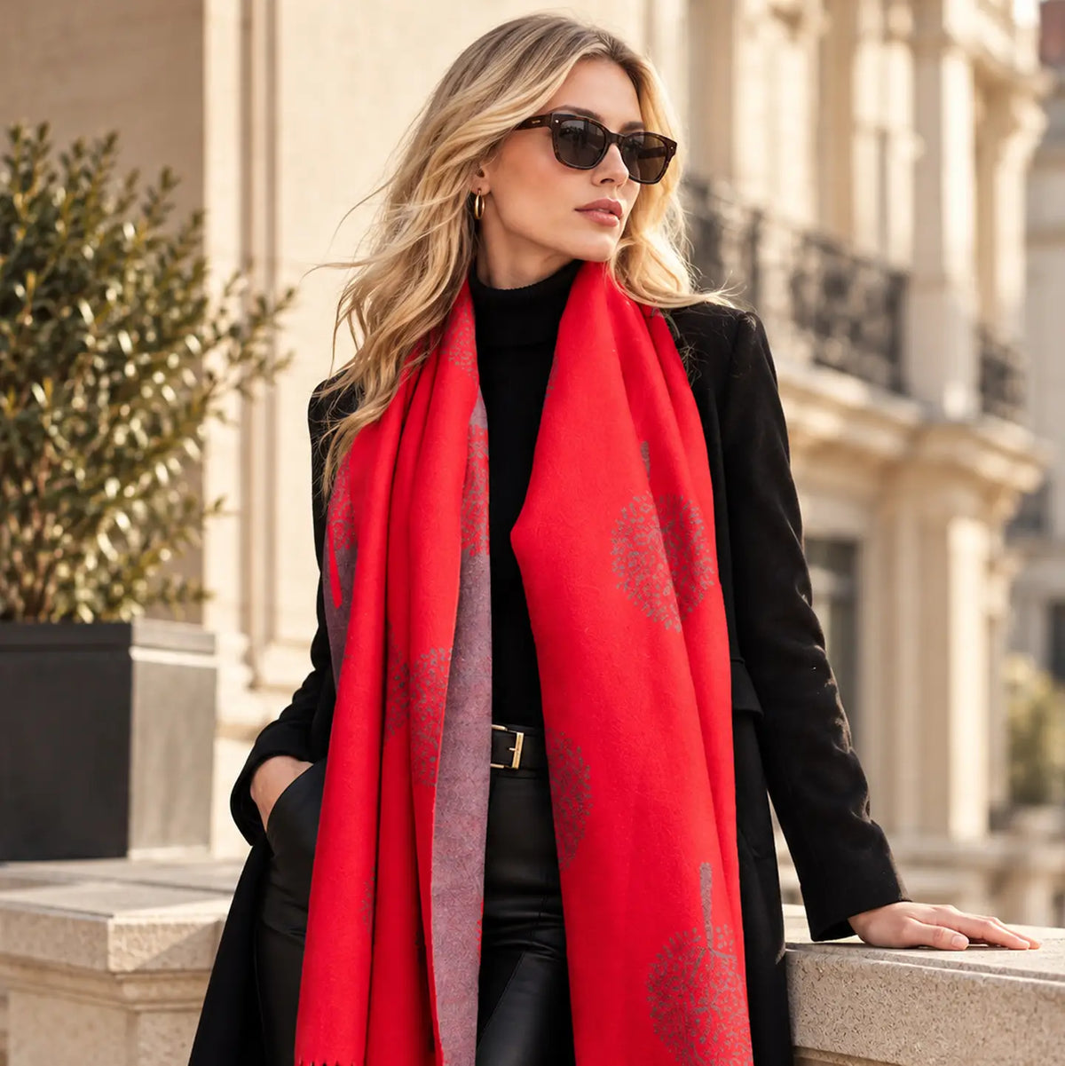 The "Larissa" Reversible Scarf