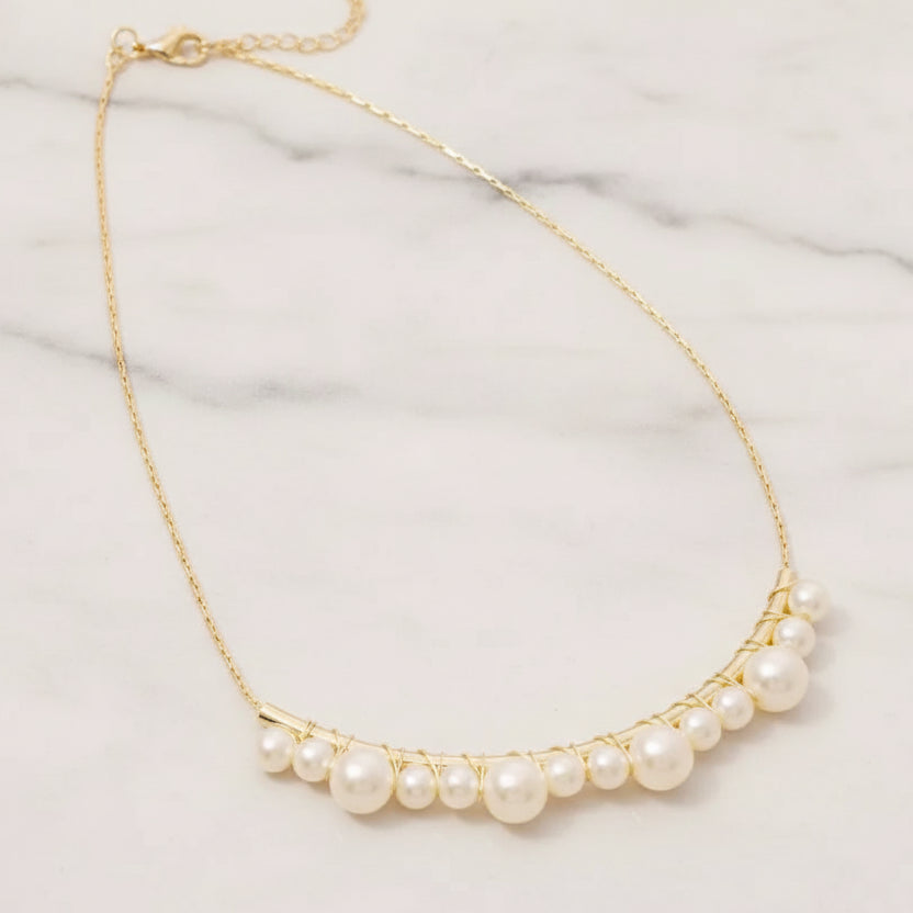 The "Bubble Pearl" Necklace