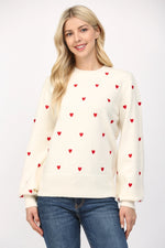 The "Red Heart" Sweater