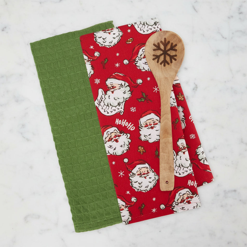 The "Jolly Santa" Kitchen Gift Set