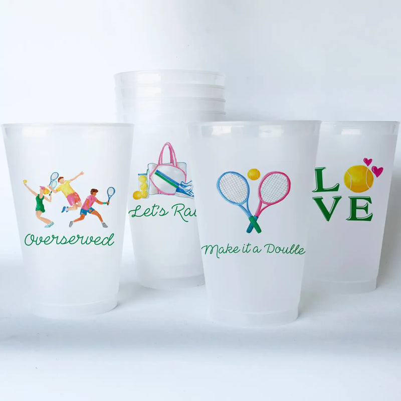 The "Tennis" Cocktail Cups