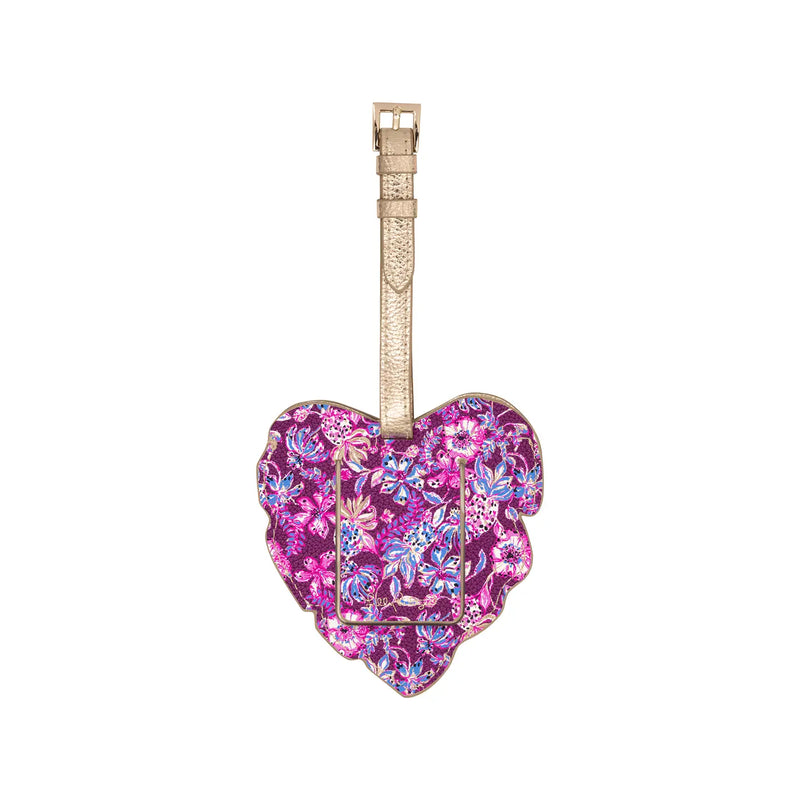 The "Tropical with A Twist" Luggage Tag by Lilly Pulitzer