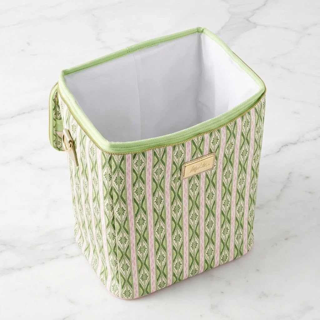 The "Ikat Stripe" Wine Carrier by Lilly Pulitzer