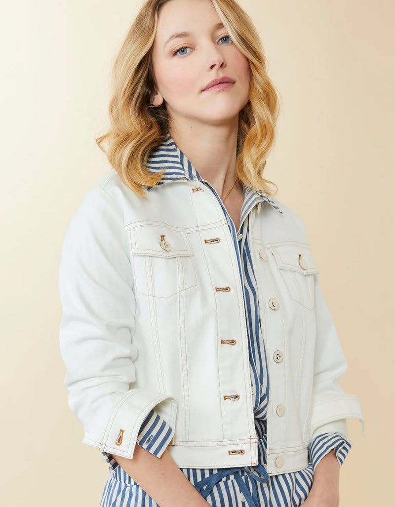 The "Leah" Denim Jacket by Spartina 449