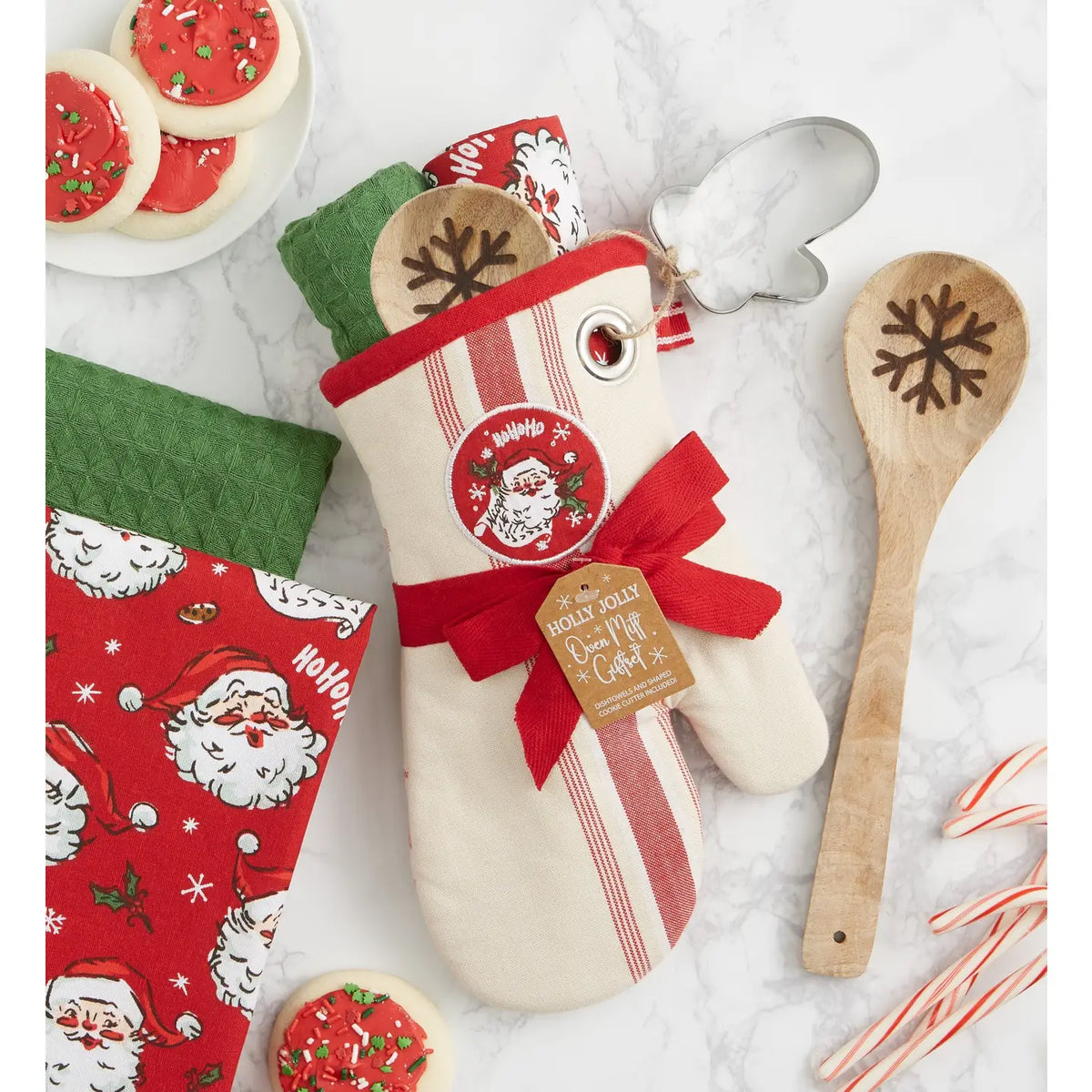 The "Jolly Santa" Kitchen Gift Set