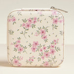 The "Pink Floral" Travel Jewelry Case