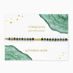 The "Turquoise - Purification Gemstone" Stacking Bracelet