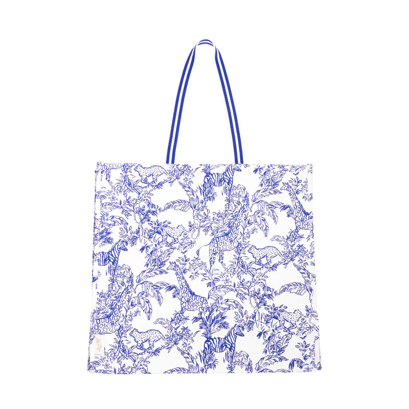 The "Safari Party" Eco Tote by Lilly Pulitzer