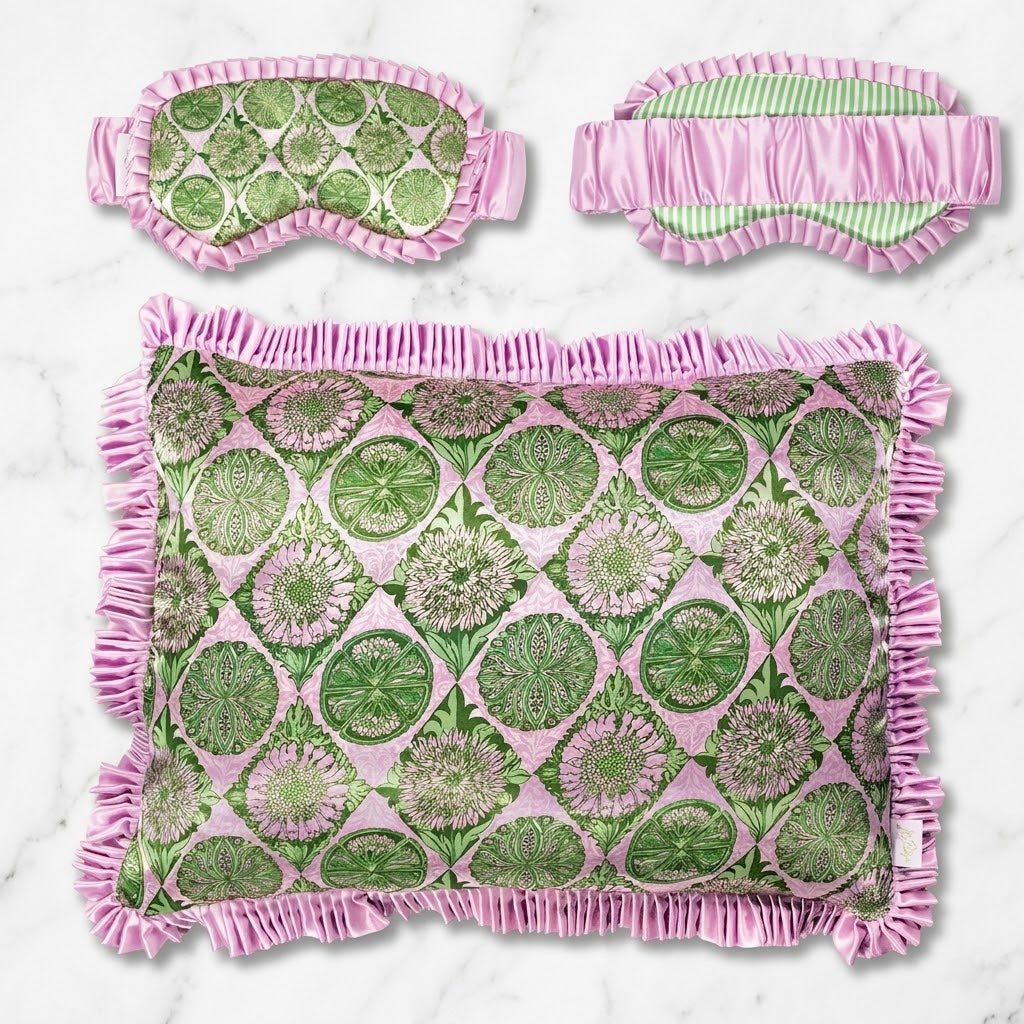 The "Tropical Tiles" Sleep Set by Lilly Pulitzer
