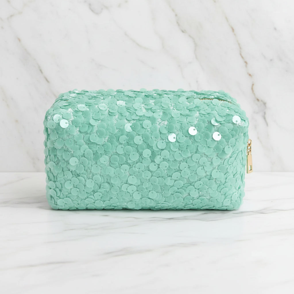 The "Sequin Glow" Pouch