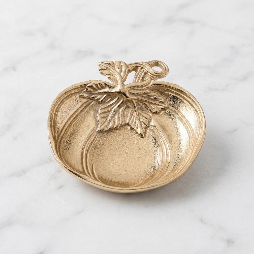 The "Gold Pumpkin" Candy Dish