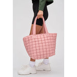 The "Breakaway" Quilted Puffer Tote