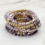 The "Amethyst Love" Bracelet Set