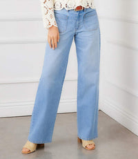 The "Lauren" Patch Pocket Jeans