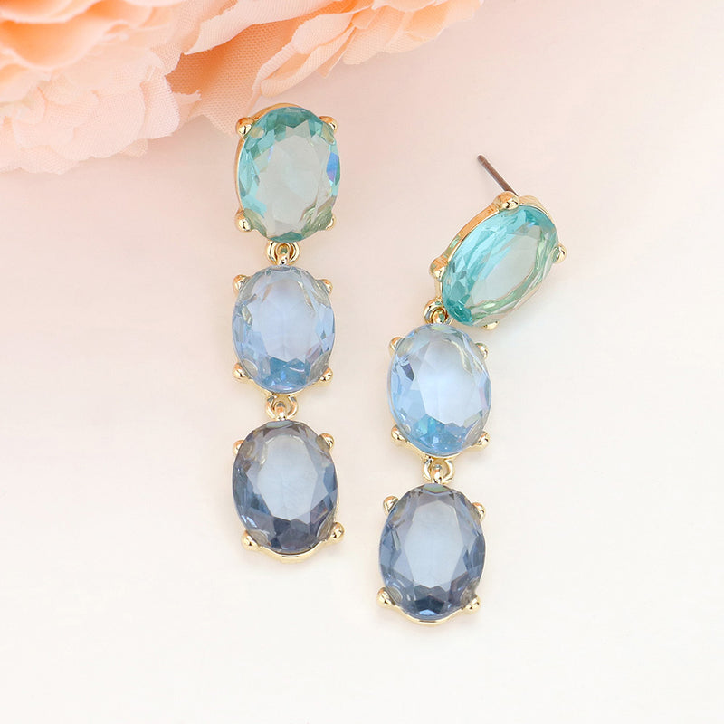 The "Blue Paradise" Earrings