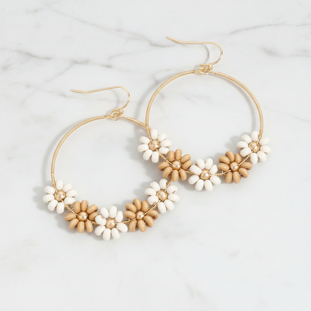 The "Boho Flowers" Earrings
