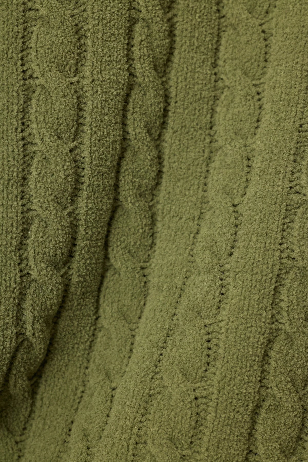 The "Olivine" Cozy Chenille Cable Knit Pullover by PJ Salvage