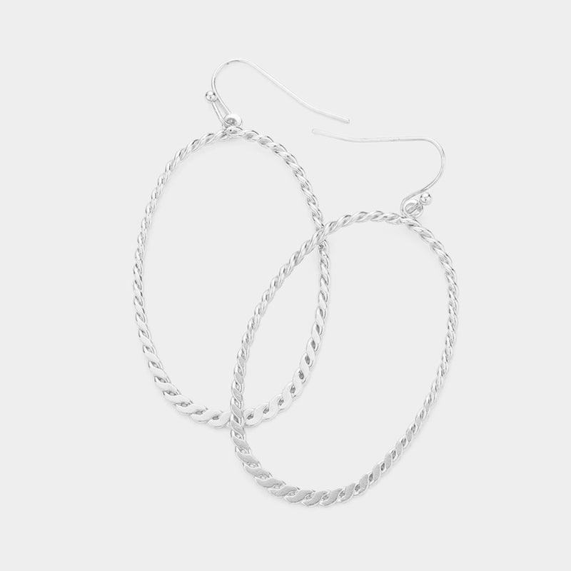 The "Oval Chain" Earrings