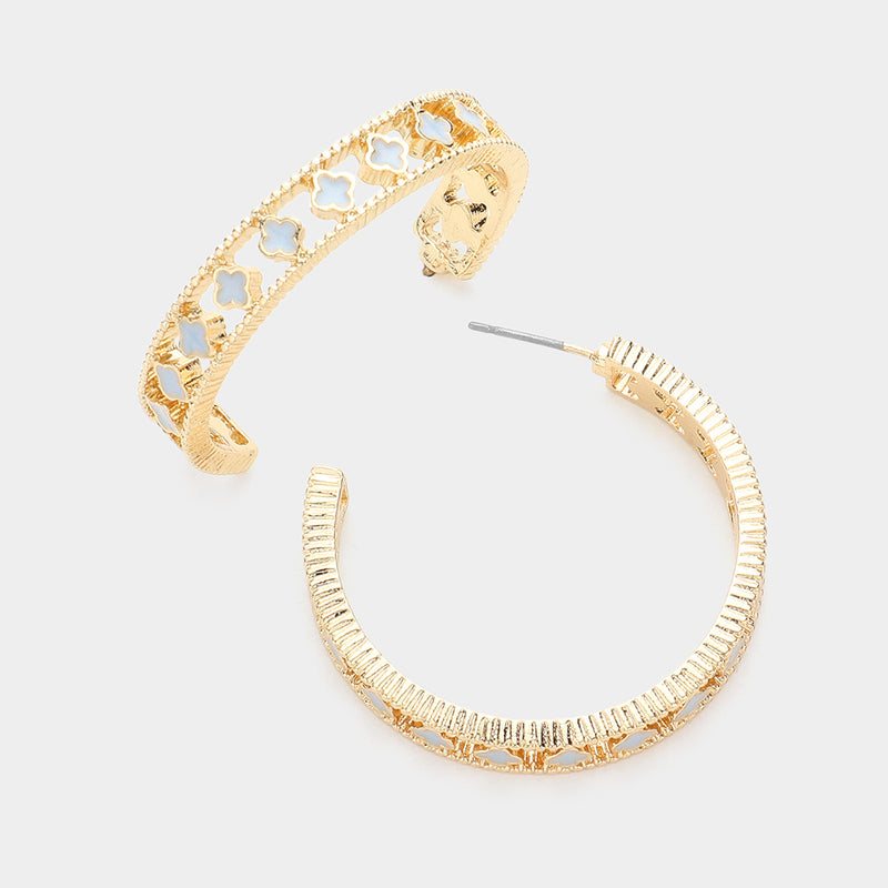 The "Demure" Hoop Earrings