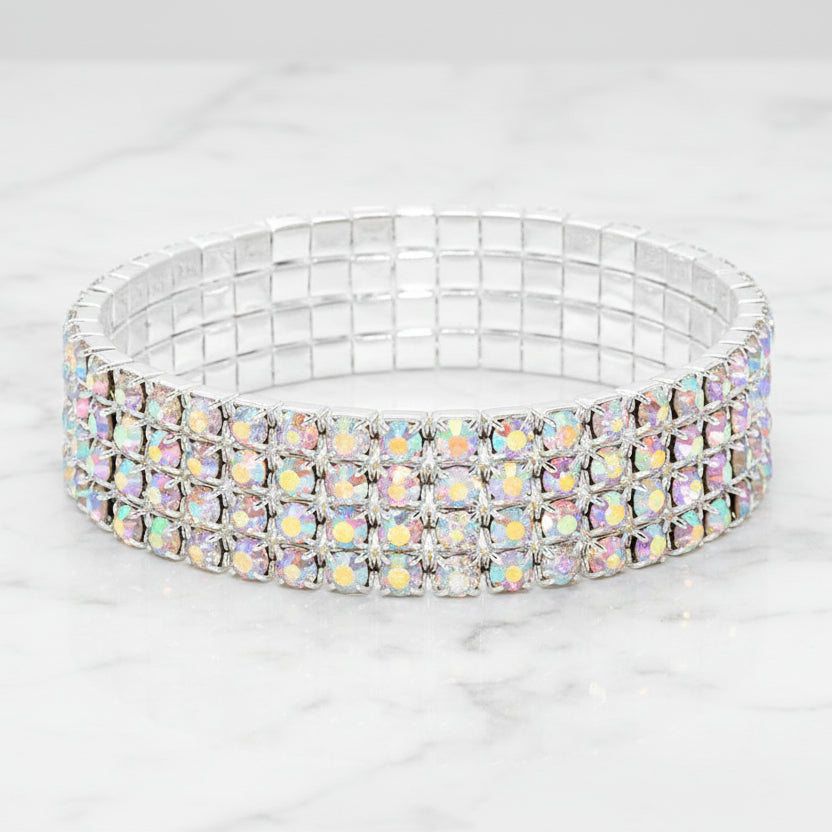 The "Iridescent Glam" Bracelet