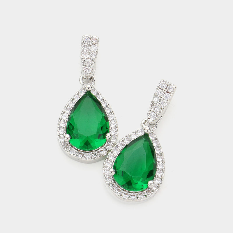 The "Emerald Beauty Queen" Earrings