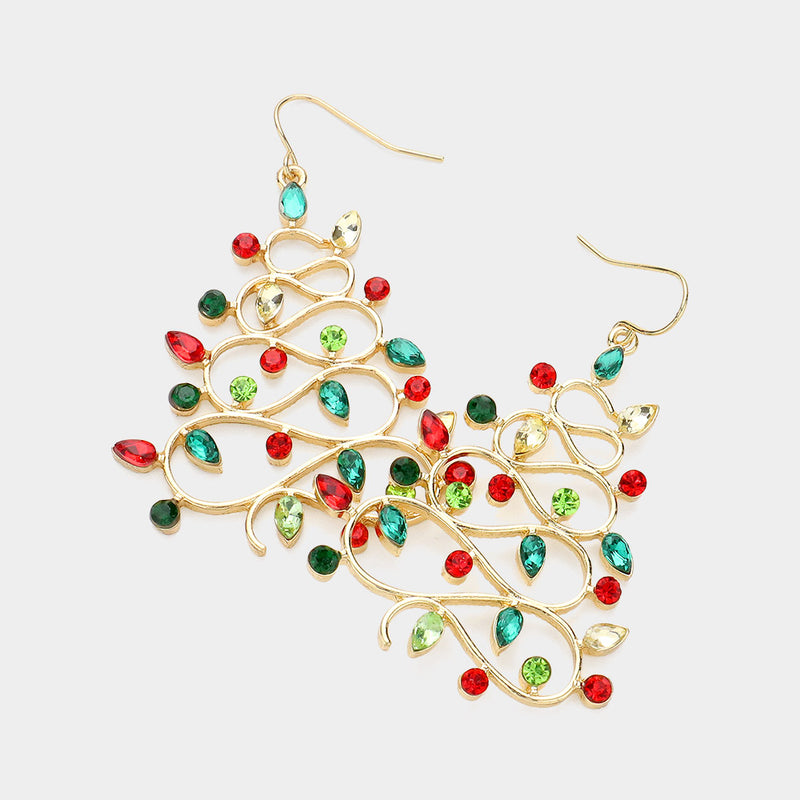 The "Electric Holiday" Earrings