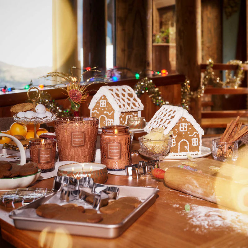 The "Gingerbread Chalet" Collection by Voluspa