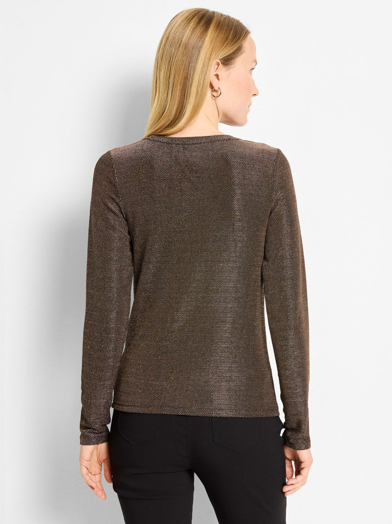 The "Diamonte" Knit Top by NIC+ZOE