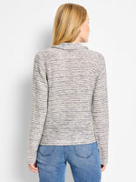 The "Rope Shimmer" Polo Top by NIC+ZOE